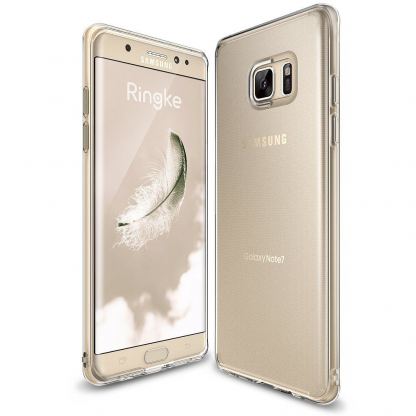 Ringke AIR Case - силиконов кейс за Samsung Galaxy Note 7 (прозрачен) 2